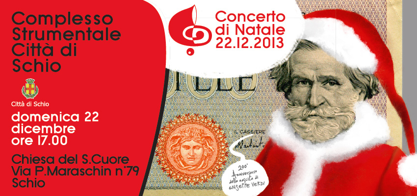 Concerto di Natale Complesso Strumentale Città di Schio - 22/12/13